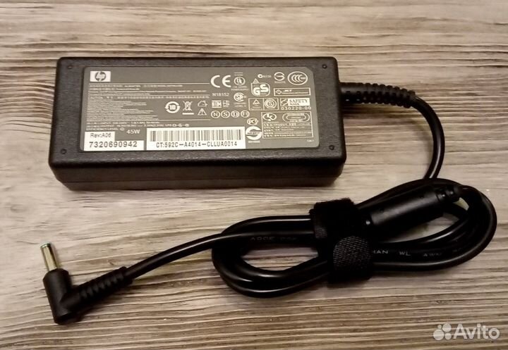 Блок питания HP 14s-fq0018ur: адаптер 19.5V 2.31A