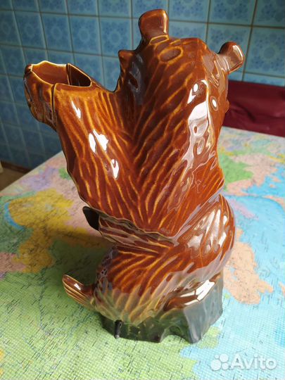 Подставка под бутылку водки Медведь