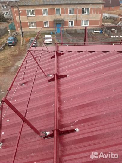 Ограждение кровельное