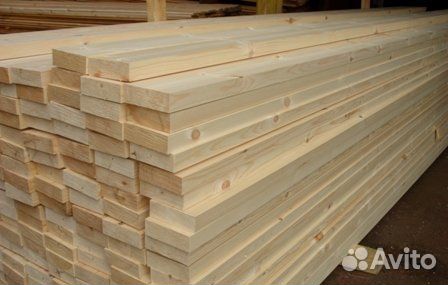 Доска сухая строганная 35х190мм