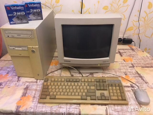 Старый компьютер из 90-х купить в Москве | Электроника | Авито