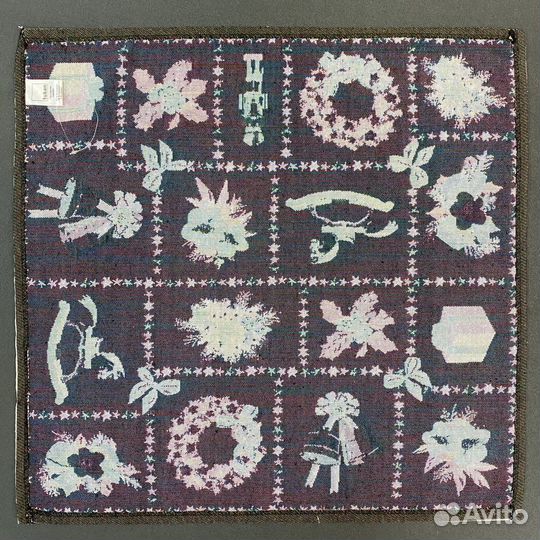 Новогодняя гобеленовая скатерть/салфетка Tukan