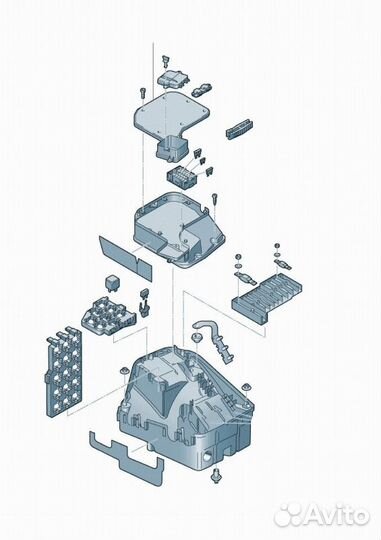 Корпус блока предохранителей Volkswagen Multivan