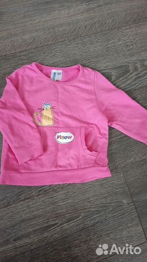 Пакет вещей для девочки 74 80 размер