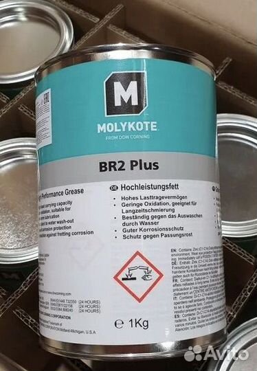 Пластичная смазка Molykote BR2 Plus