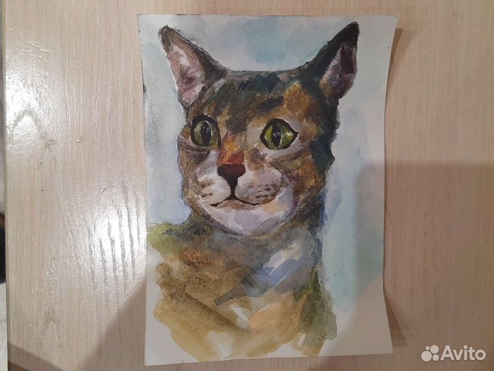 Рисунок акварель