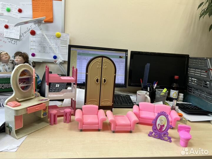 Мебель для барби