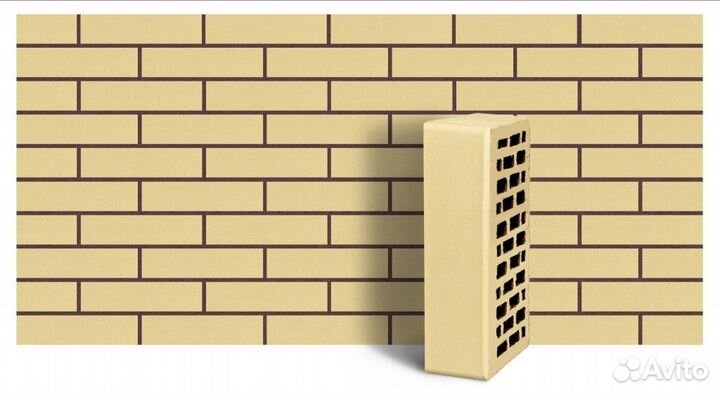 Облицовочный кирпич гладкий