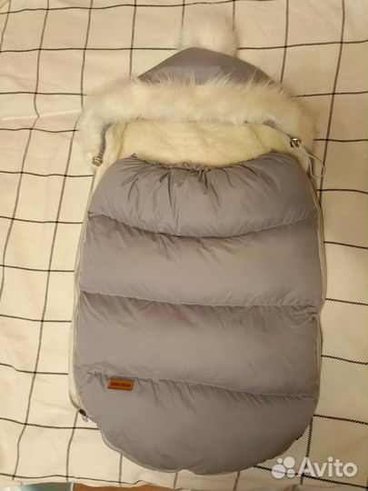 Зимний конверт на выписку