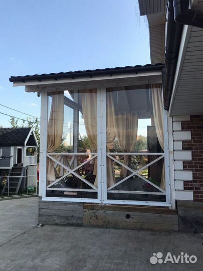 Мягкие окна для беседок и веранд