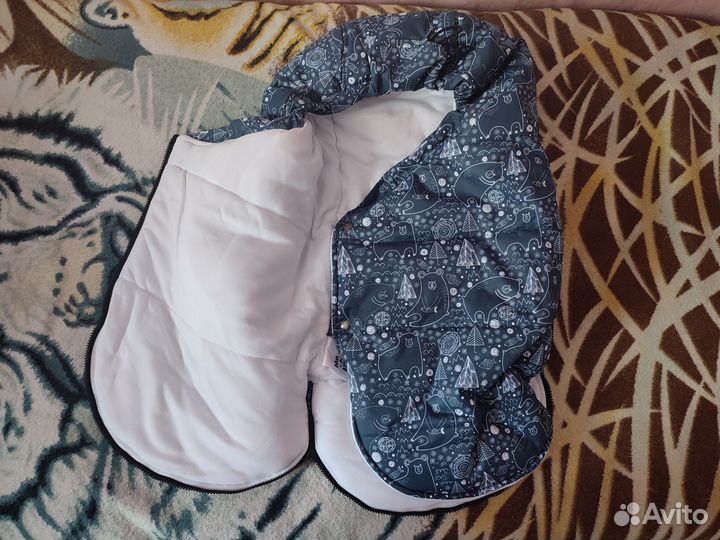 Конверт-кокон Ми-ми-ми Осень-зима р.56-74