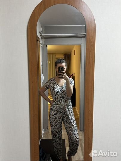 Хлопковый комбинезон hm размер m