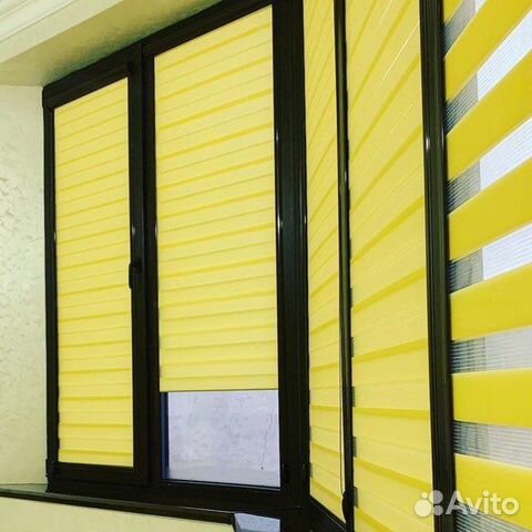 Жалюзи рулонные день и ночь