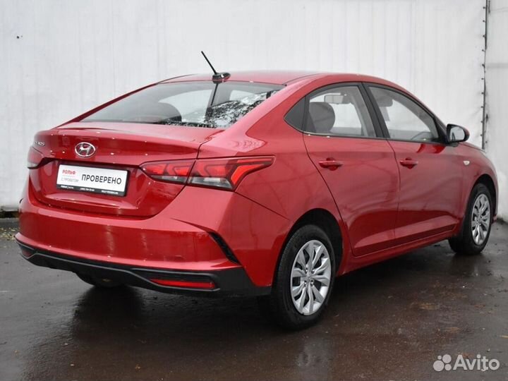 Hyundai Solaris 1.4 AT, 2020, 126 153 км