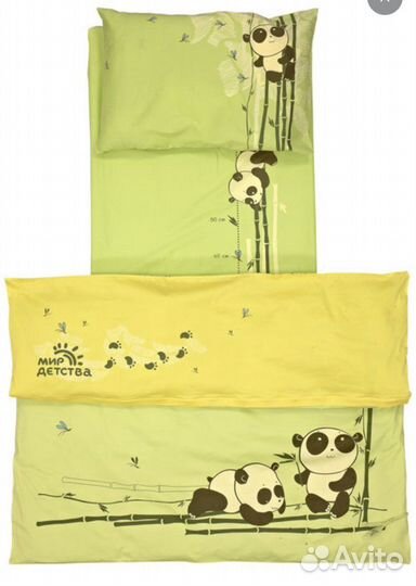 Комплект постельного белья в детскую кроватку