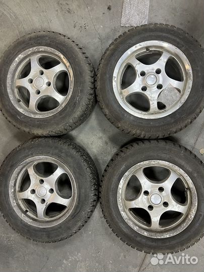 Литье диски r15 4x100 с резиной