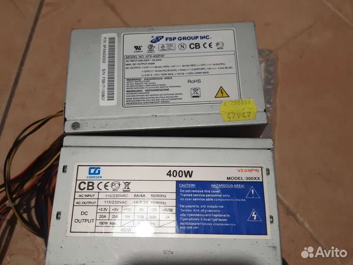 Блок питания для пк 400 вт