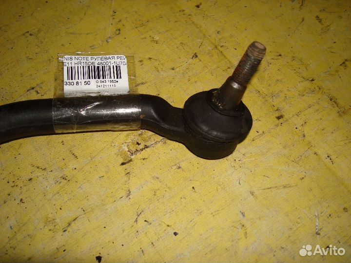 Рулевая рейка 48001-1U70A на Nissan Note E11 HR15D