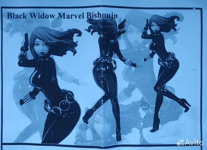 Смоляная фигурка GK Marvel Bishoujo Black Widow