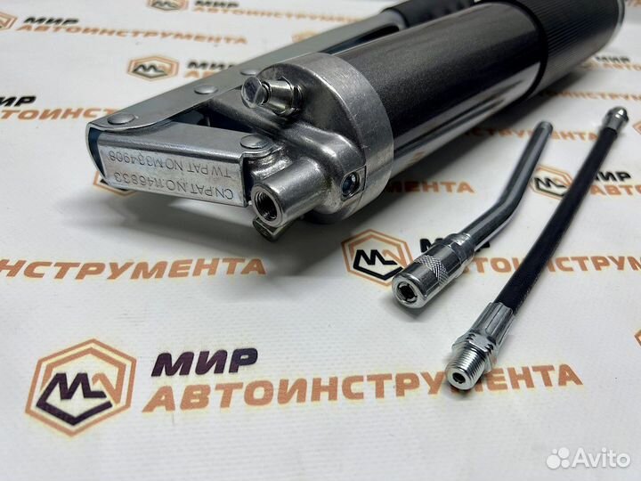 Шприц плунжерный 2-х поршневой для густой смазки