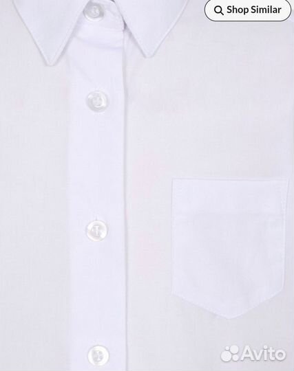 Школьная рубашка для девочки George 122 128 см