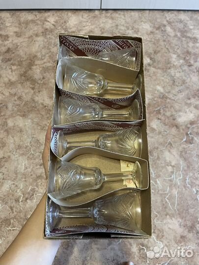 Хрустальные стопки