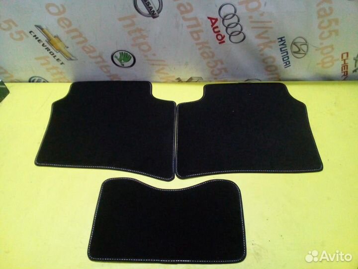 Коврики салона ворс новые Hyundai Solaris c 17г