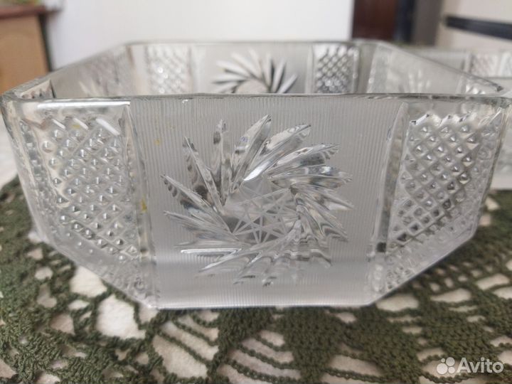 Ваза хрустальная СССР