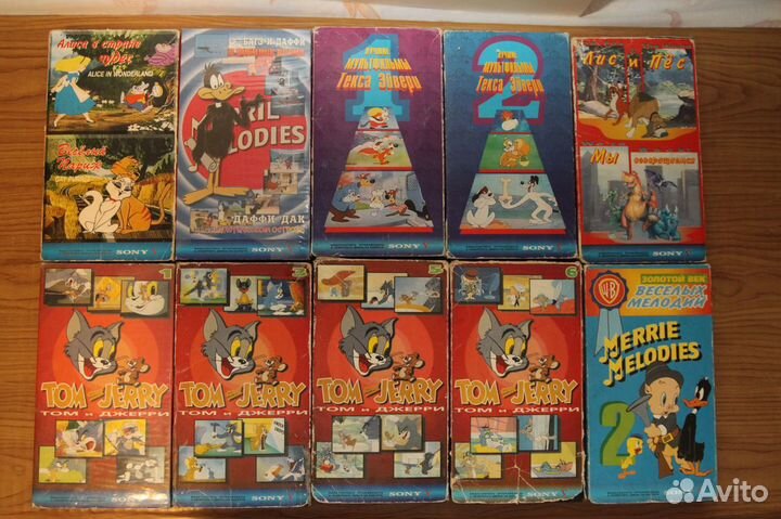 Видеокассеты из 90-х. Редкие