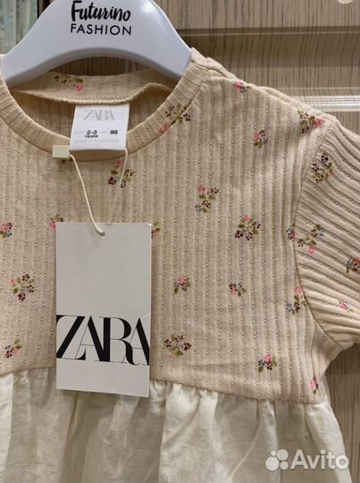 Платье Zara оригинал. Размер 98,104,110,116