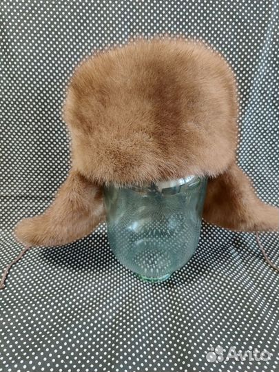 Шапка ушанка мужская