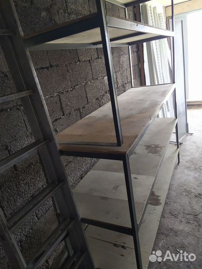 Стеллажи из металлического профиля