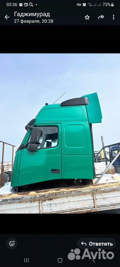 Кабина на запчасти volvo