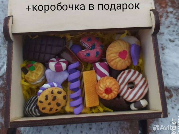 Сладости из полимерной глины