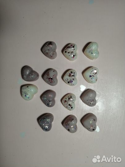 Сердечки и облачка для Ольги