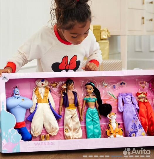 Кукла Дисней, Алладин, Жасмин, набор