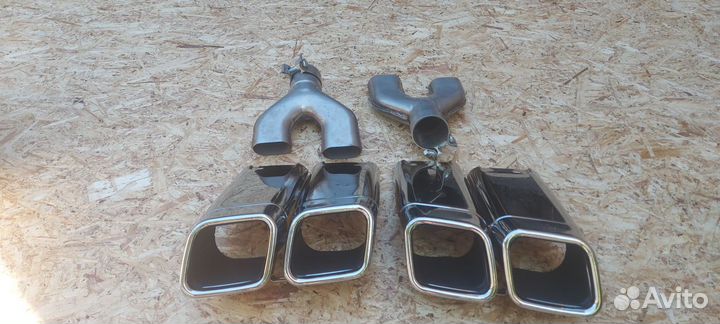 Насадки на выхлоп range rover vogue L405 2013+ SVO