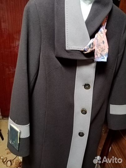 Пальто женское демисезонное 54 56