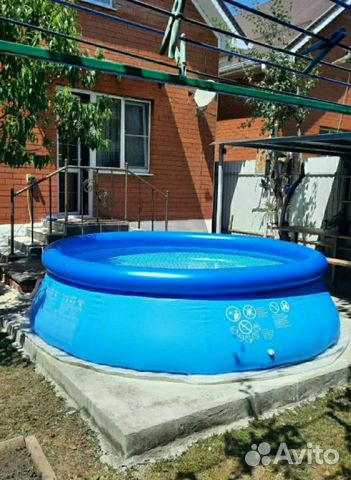 Надувной бассейн новый
