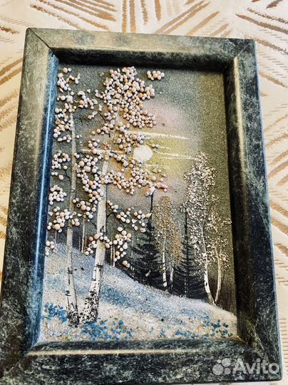 Картина из натурального камня