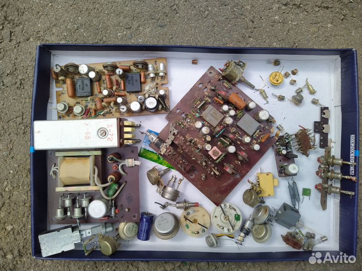 Радиодетали и платы СССР