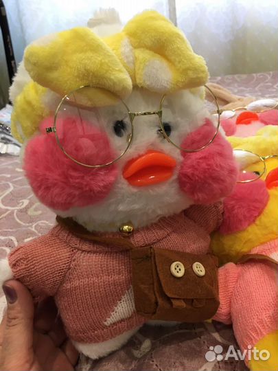 Мягкая игрушка утка лалафанфан