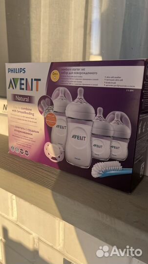 Бутылочки avent 0