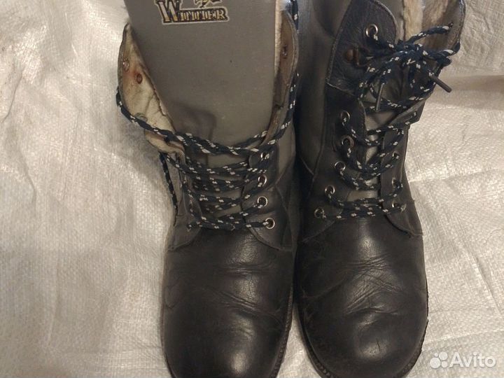 Ботинки мужские натуралки р. 44(30см.)