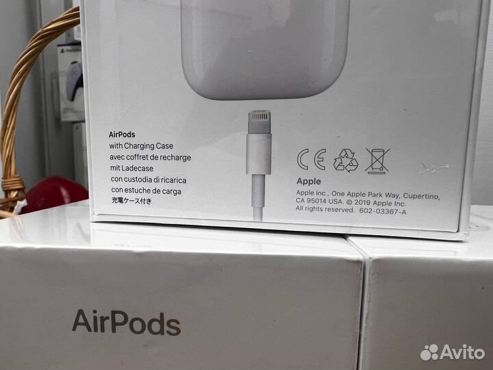 Наушники apple airpods 2 новые