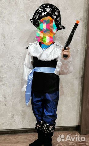 Продам костюм пирата на рост до 128.на фото у маль