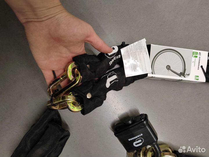 Новый замок цепь противоугонный