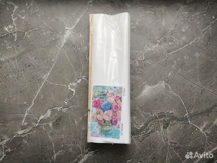 Картина по номерам новая Букет ранункулюсы