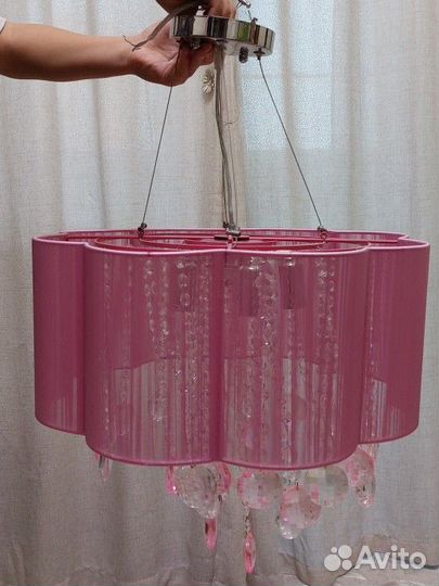 Хрустальная подвесная люстра