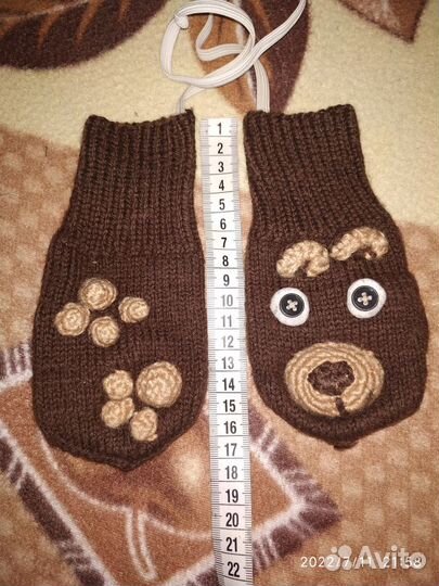 Шарфы, варежки, шапки детские